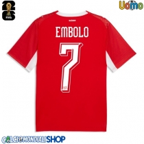 Maglie da calcio Svizzera Breel Embolo #7 Prima Maglia Mondiali 2026  Manica Corta